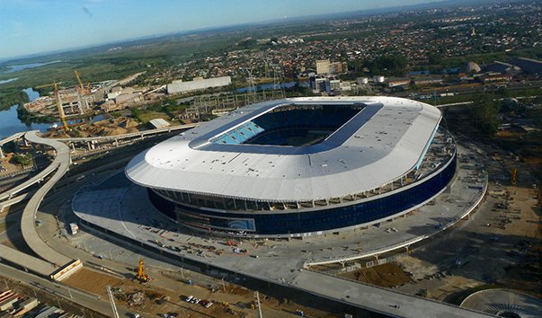 Футбольный стадион Arena das Dunas, Бразилия, Натал