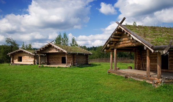 Славянская деревня Х века в Любытино